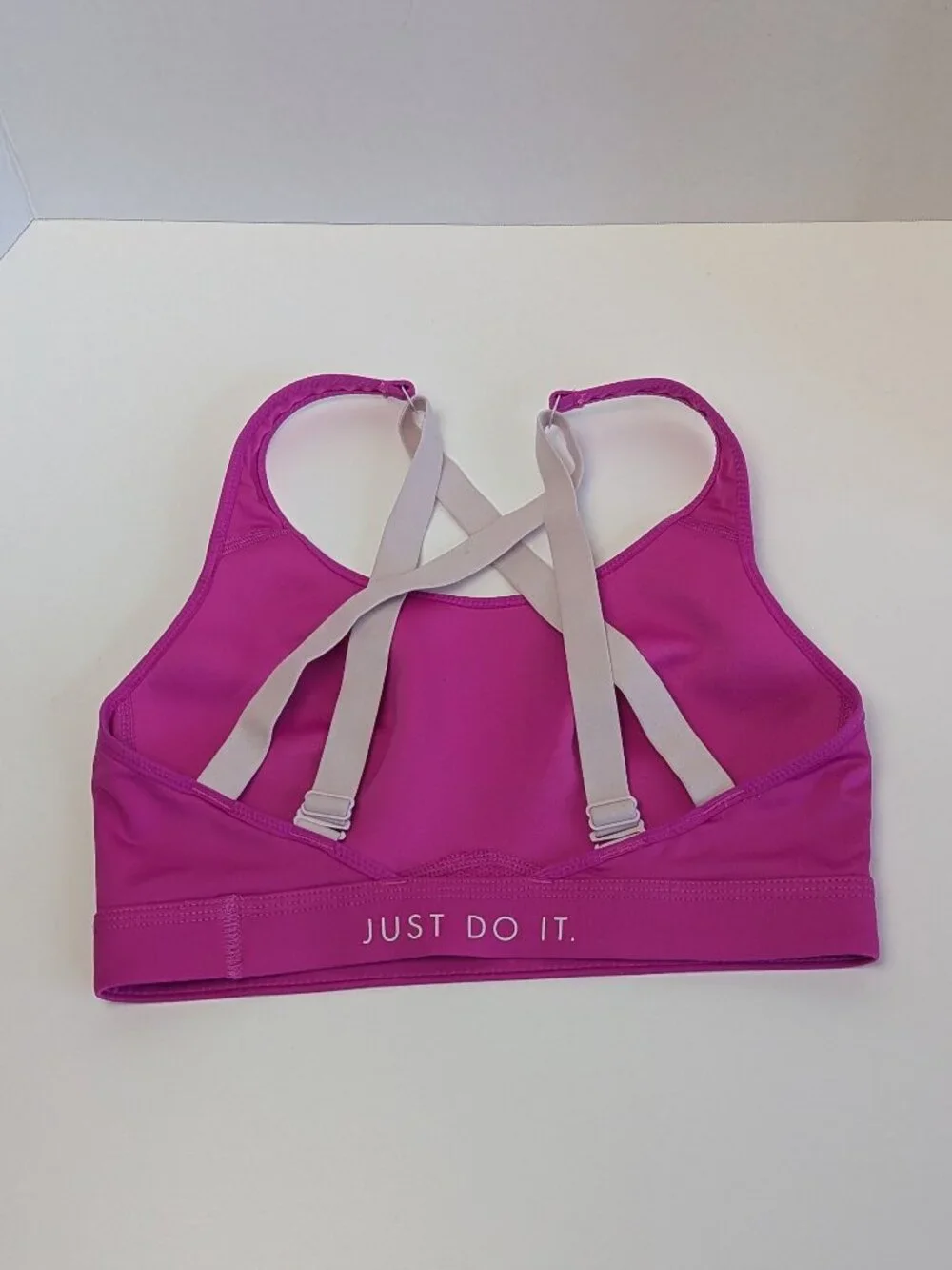 Lot of 3 Nike Sports Bras Medium Pink Black Retro Colorblock Bundle